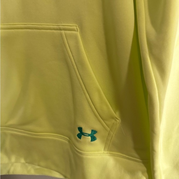 Under Armour Lime Green Hoodie - Picture 2 of 6